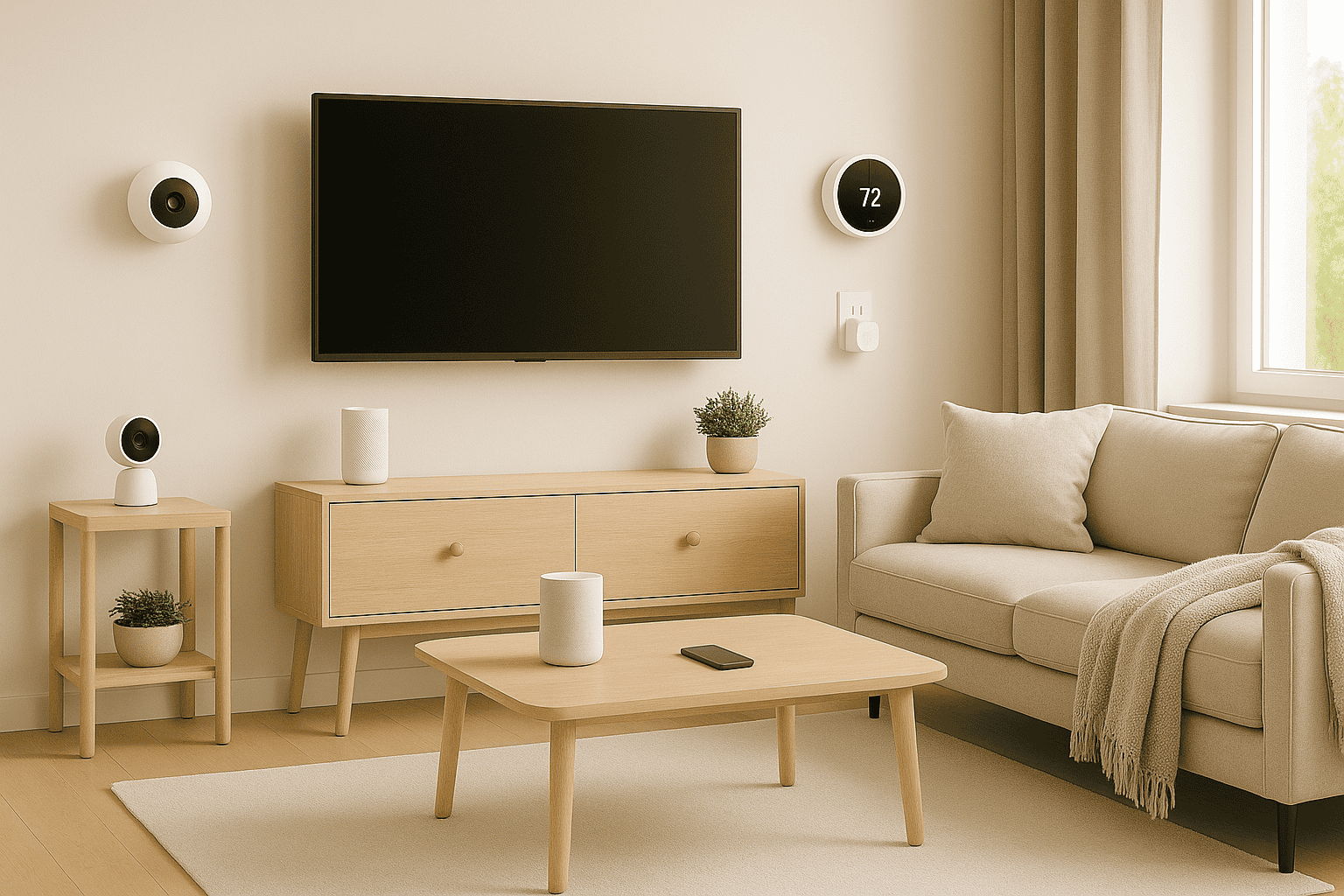 smart home gadgets living room