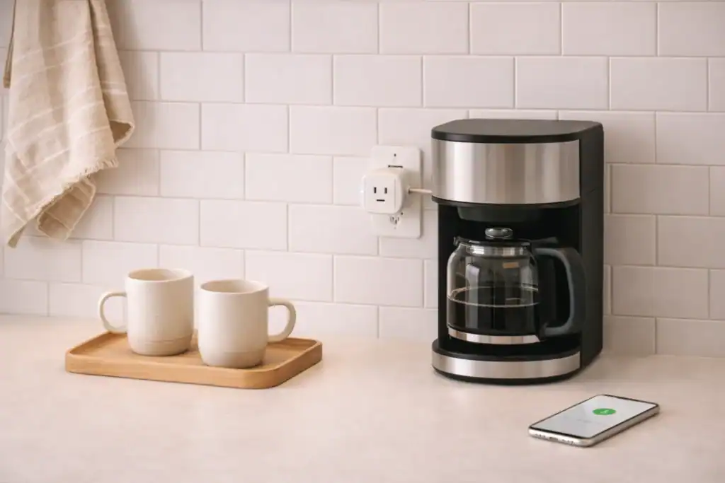 smart small kitchen upgrades using smart plugs