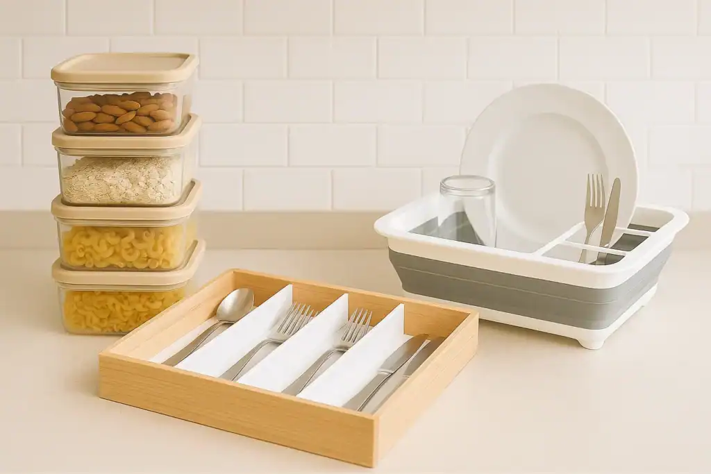 drawer dividers and containers small kitchen organization tips for beginners