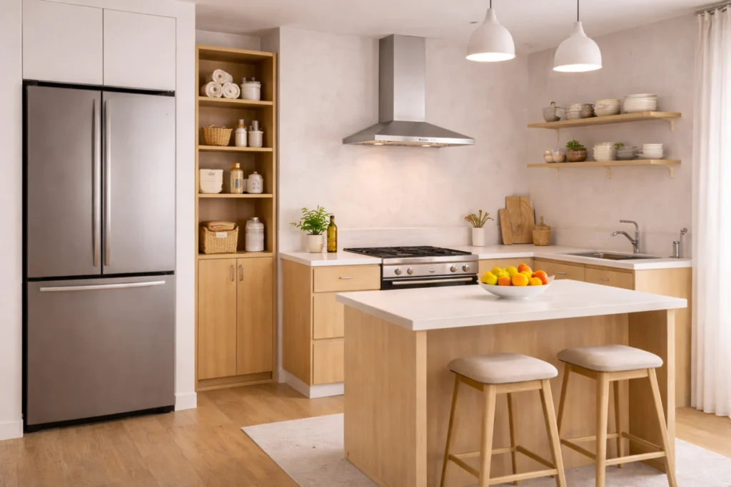 vertical storage & organization for small spaces