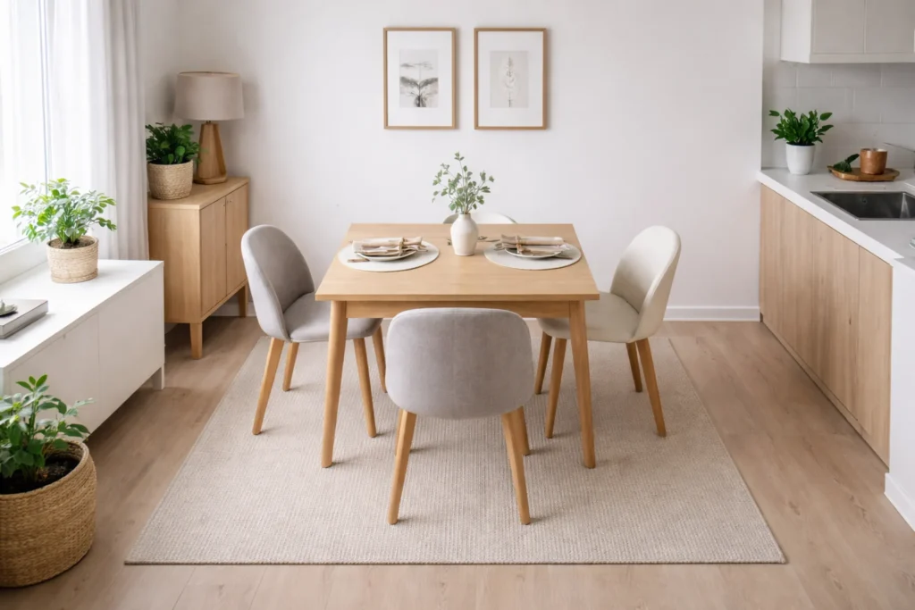 small dining layout ideas floating dining table