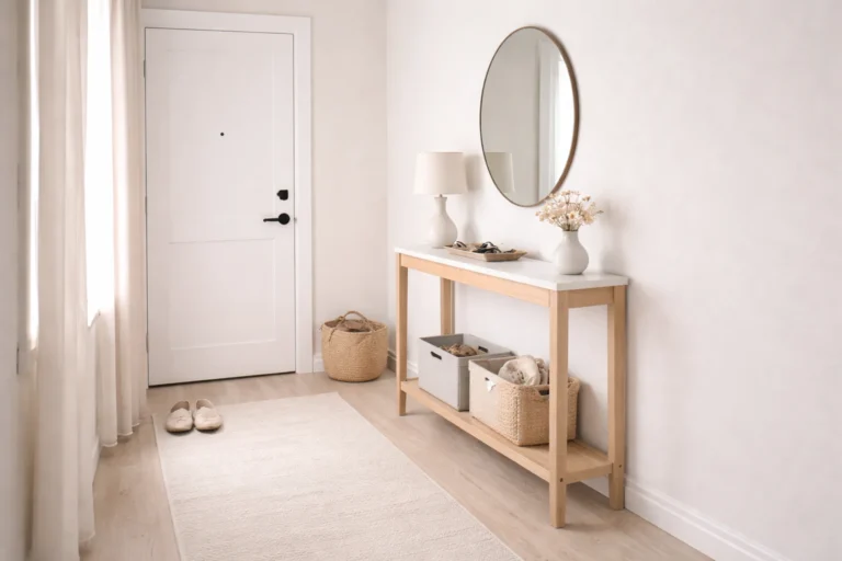 entryway layout ideas for small spaces clear walking path