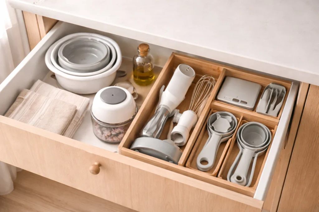 kitchen gadgets for small spaces organized storage setup